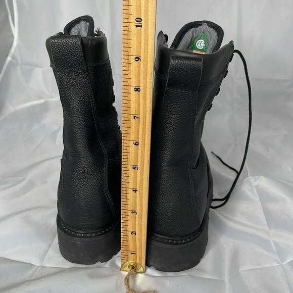 TERRA Safety Boots CSA Approved Steel Toe Cold Wet Weather Black Size 215/88 3.5 - Picture 10 of 11
